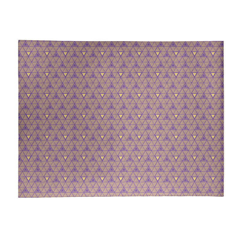 Chenille Geometric Indoor Rug, Rectangle 5' x 7'