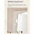 Wabi-Sabi Style Irregular Solid Wood Frame Full-Length Mirror-129996711