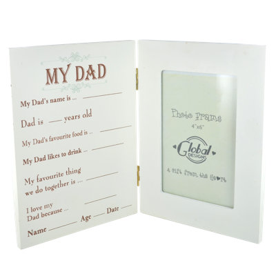 Aswaldi Cream Wood Matte Picture Frame