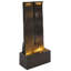 SUNLINE Outdoor Waterfall Fountain with Lights