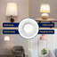 Davette Metal Lamp Shade Reducer Ring For ES/E27 To BC/B22 Plate Light Fitting Lampshade Lighting Kit-1940097073