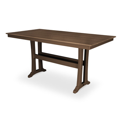 Farmhouse Trestle 37" x 72" Counter Table