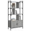 Anntonette 154.5cm H x 76.5cm W Steel Etagere Bookcase-856477562