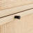 Lilac  Rattan Shoe Storage Cabinet-130762457