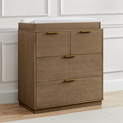 Forever 4 Drawer Dresser with Changing Top and Interlocking Drawers - Greenguard Gold Certified - Classics Collection