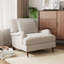 Fauteuil d'appoint en bois rembourré English Classic-147414737-145576117-136480296