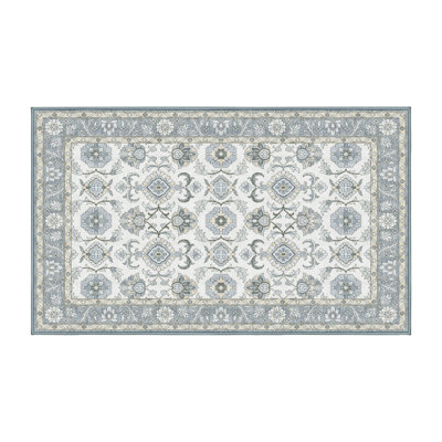 Flem Chenille Washable Oriental Indoor Rug