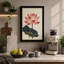 Lotus Bloom Botanical - Wrapped Canvas-1331968406-1331968413