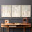 Abstract  Series  CCXXX  -Set Of 3 Framed Giclee Prints -Ready to Hang-1393145879-1393145878