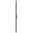 Shower Door 35.8" x 76.8" Black-96937950