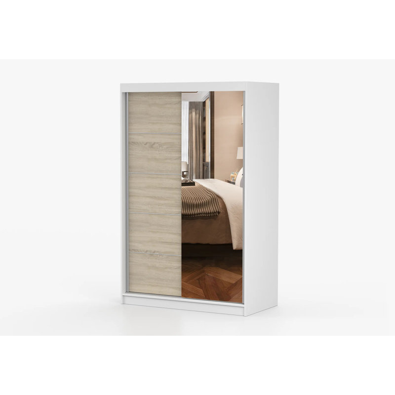 Tashun 2 Door Laminate Wardrobe