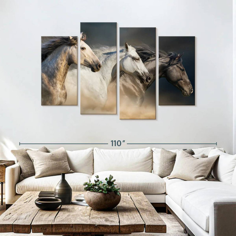 Cheval sauvage raffiné Brampt