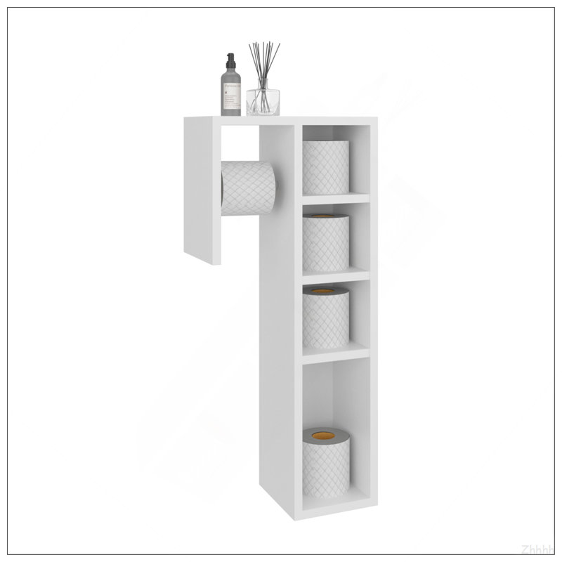 Armoire à papier hygiénique sur pied Lodi