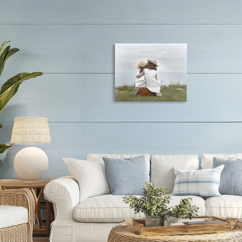 «Friends By The Ocean», conception par Kendra Dew, H 16 po x l 20 po