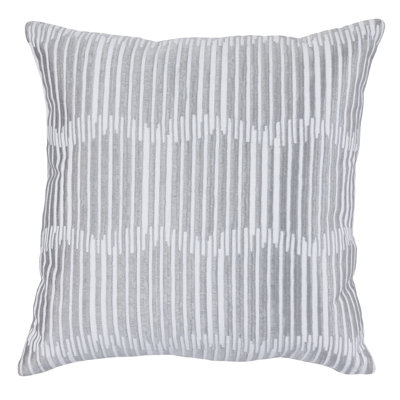 Petek Cotton Geometric Throw Pillow
