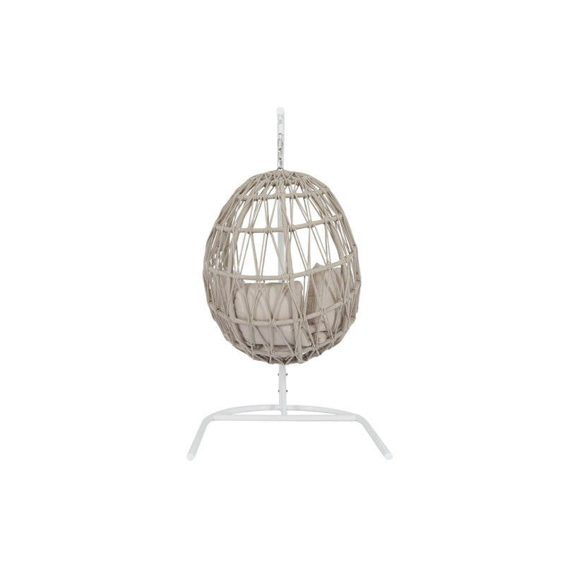 Chaise suspendue Milano, Toile de lin Sunbrella®, Blanc