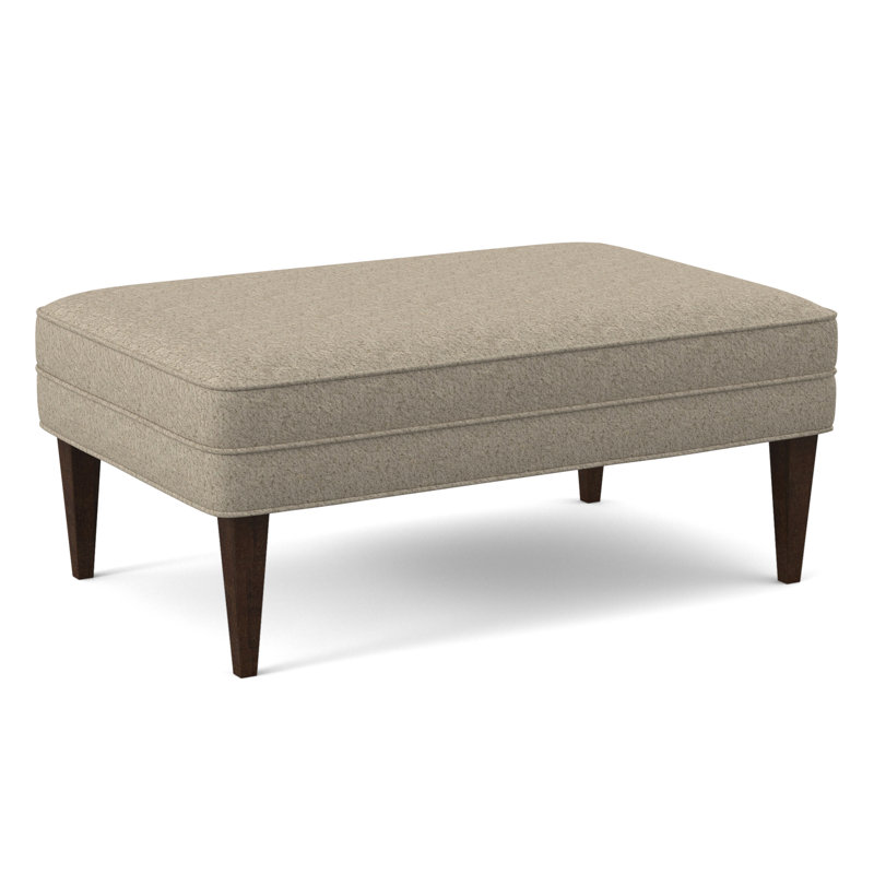 Aperitif Upholstered Bench, American Walnut, Venice Linen