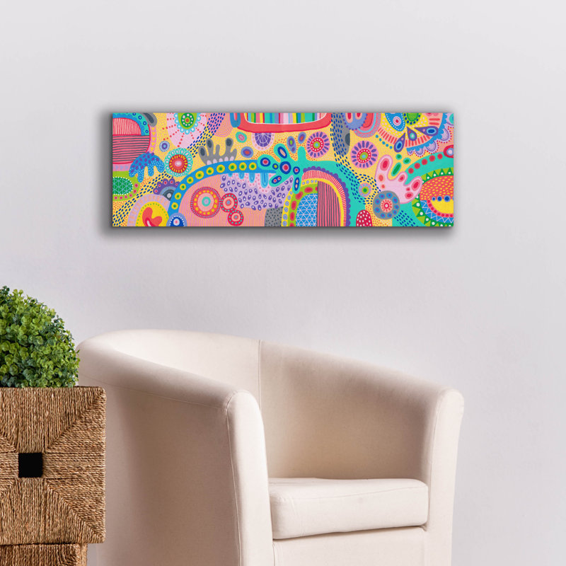 Epic Graffiti 'Party Time' by Hello Angel Canvas Wall Art
