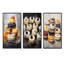 Delices Cheesecakes - Dessert, ensemble de 4 toiles d'art sur toile-1968622270-1968622266