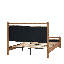 Lit plateforme tapissier pleine grandeur, vison de lin-130544687-130544690
