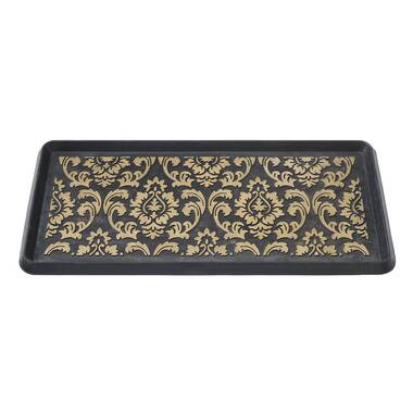 Darby Home Co Marina Rubber Boot Tray Black