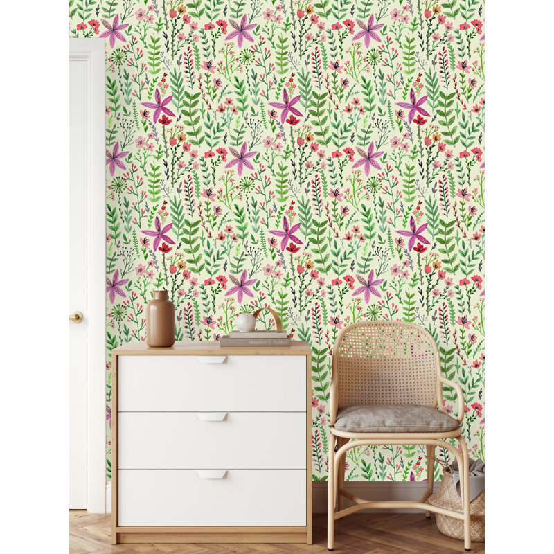 Panneau de papier peint, Vinyle, L 10,4 po x L 25 po