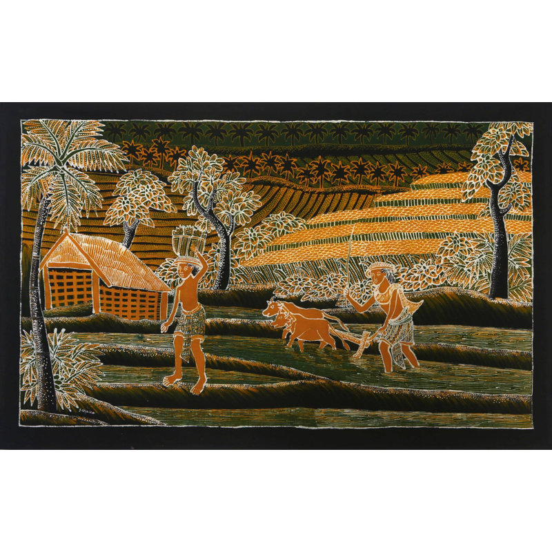 Suspension murale en coton pour l’agriculteur