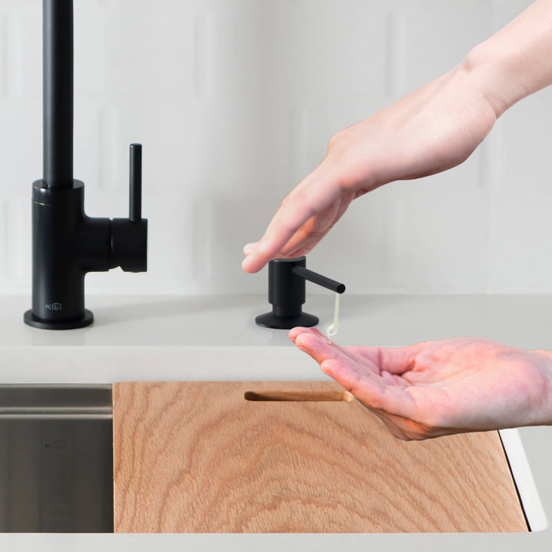 Soap Dispenser, Matte Black