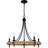 Tigard 5 - Light Dimmable Wagon Wheel Chandelier