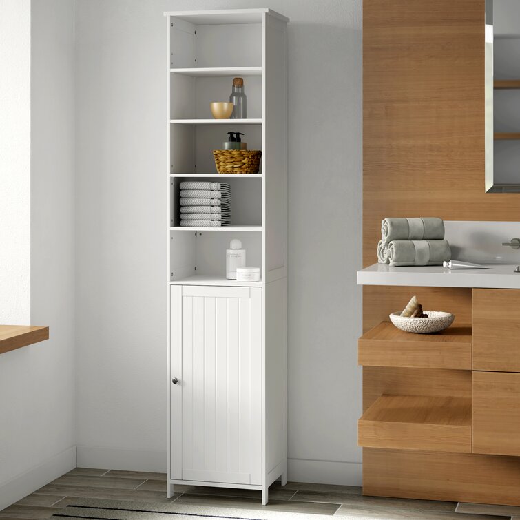  Tall Bathroom Storage Cabinet, Freestanding Storage