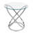 Dimitri Glass and Metal End Table-713180411