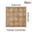 30Pcs Self-adhesive PVC Parquet Flooring Tiles Set