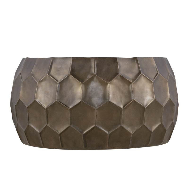 Round Aluminum Material 32" Coffee Table