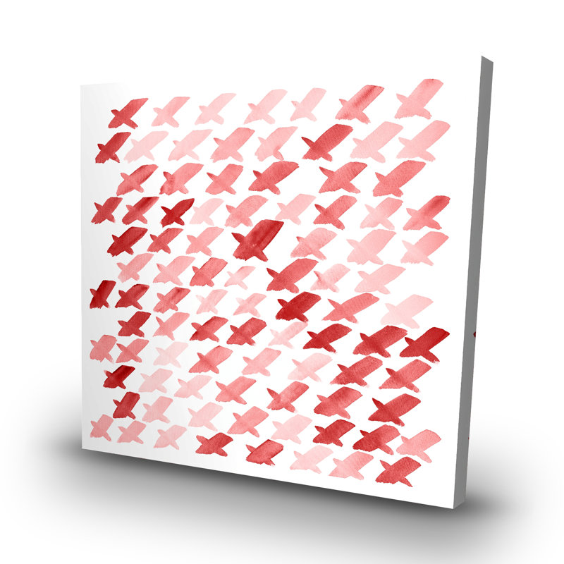 X pattern - 32"x32" art on canvas