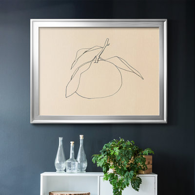 «Lamoth Citrus Contour I», reproduction d'art sur toile