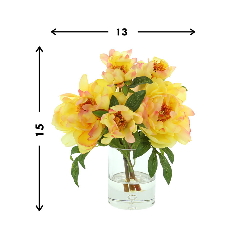Fresh Looking Peony Floral Arrangement