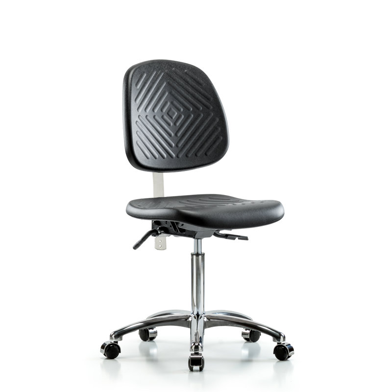 Chaise de travail banc Edie, Roulettes, Non inclus, Non