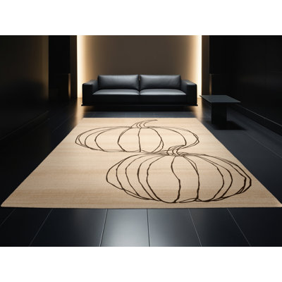Tapis abstrait moelleux et moelleux à motif abstrait moderne et contemporain Festa Thanksgiving