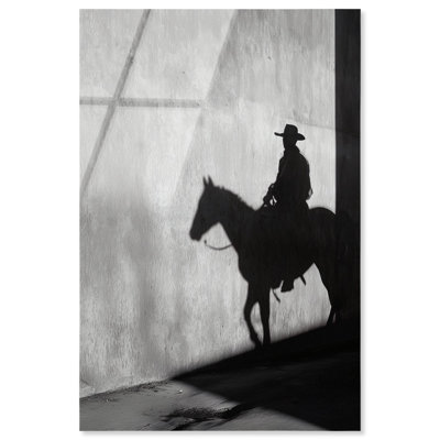 «Cowboy Shade II», reproduction d'art sur toile par Notoriart, prête à être accrochée, 24 x 36