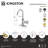 Kingston Brass Webb Single-Handle 1-Hole Deck Mount Bar Faucet with Knurled Handle-101073375