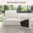 Abramson White U-shaped Chenille Modular Symmetrical Cloud Sofa-282863264-282863266