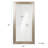 Dhaval Solid Wood Frame Wall Mirror-1507725602