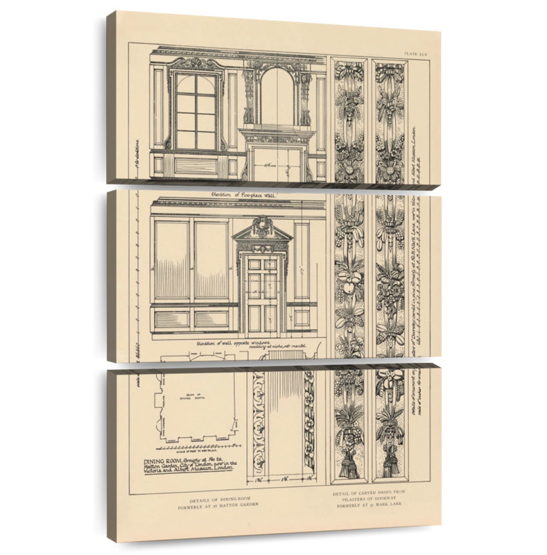 Laelle English Renaissance X, H 74 po x l 48 po