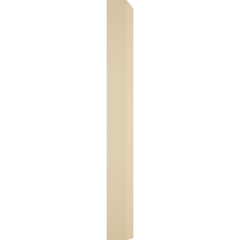 Foster Plinth Block with Beveled Edge (4-Pack), 9" H x 4.5" W x 1" D