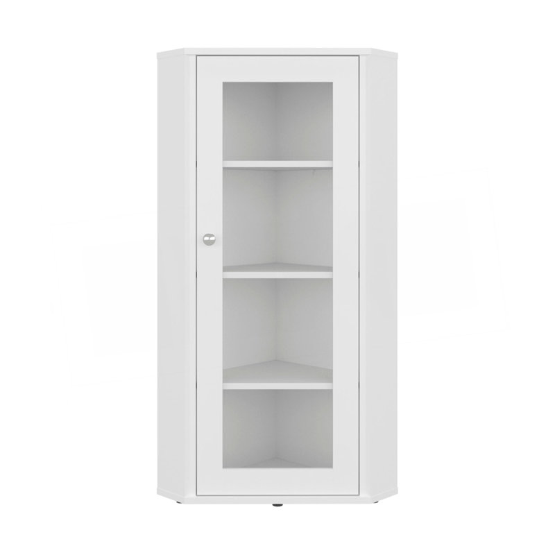 Vitrine Ruffin, 1 porte, 4 tablettes