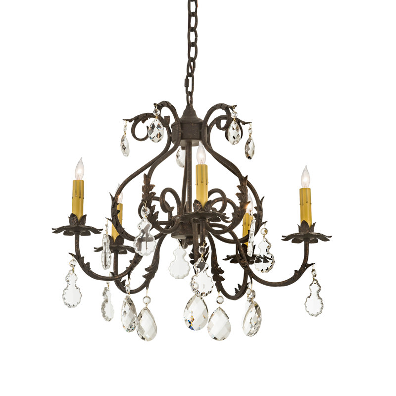 Lustre empire 5 lumières Wolcottville