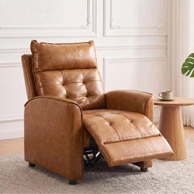Fauteuil inclinable brun