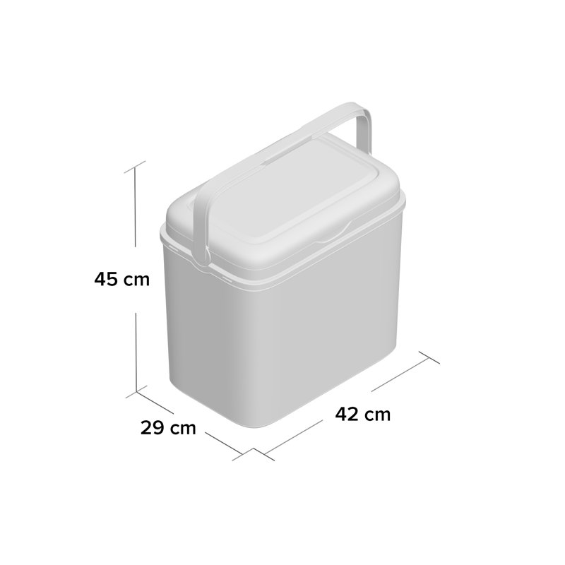 Symple Stuff 32L Handheld Cooler in Blue