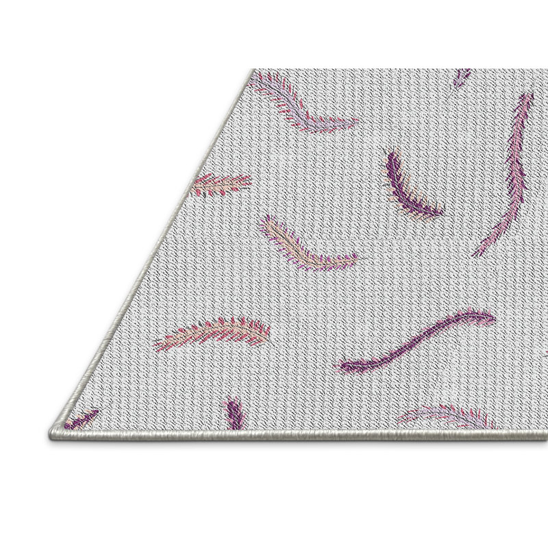 Abstract Indoor Rug, Rectangle 7' x 10'