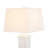 Sea Horse Shutter - 32" Shutter Lamp with USB - Set of 2 - White Finish-681735247